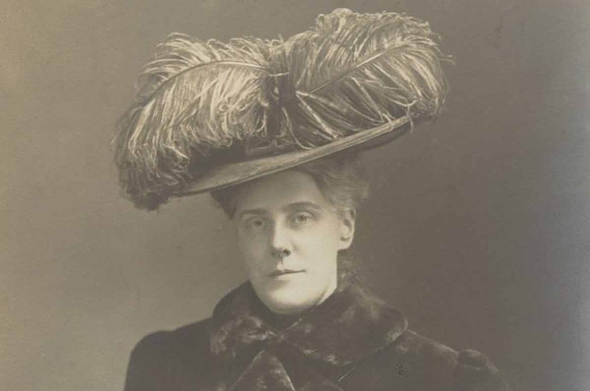 A photograph of Anna Jarvis, the founder of modern Mother's Day.